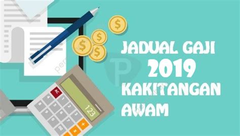 Berikut adalah jadual pembayaran gaji 2019 penjawat awam yang berpandukan surat pekeliling yang telah dikeluarkan: Tarikh Bayaran Gaji Kakitangan Awam 2019