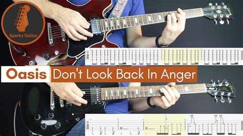 Learn to play guitar by chord / tabs using chord diagrams, transpose the key, watch video lessons and much more. Don't Look Back In Anger - Oasis - Learn to Play! (Guitar ...