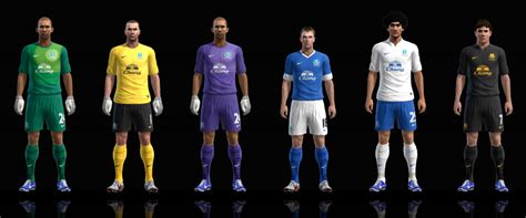 Формы pes pro evolution soccer kits 2018/2021. PES 2013 Everton 12/13 Kits