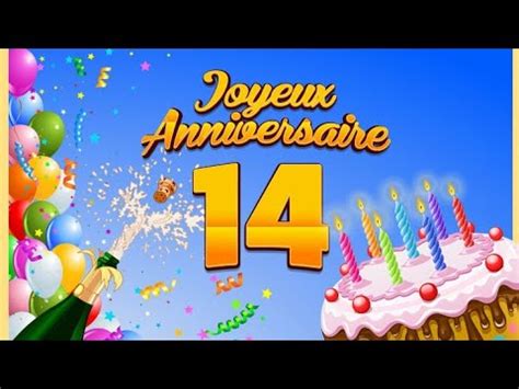 Anniversaire 14 Ans Garcon
