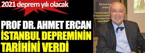 İstanbul zemini sağlam ilçeler 2021. Prof. Dr. Ahmet Ercan İstanbul depreminin tarihini verdi ...