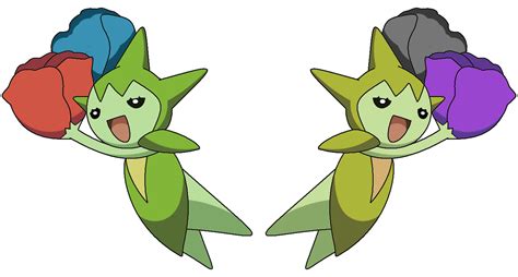 Budew evolves into roselia through max happiness during the night. Roselia shiny reflection by Thunderwest on DeviantArt