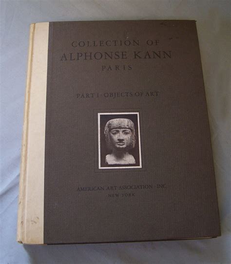 8293 The Alphonse Kann Collection 2 vol set NY 1927 For ...