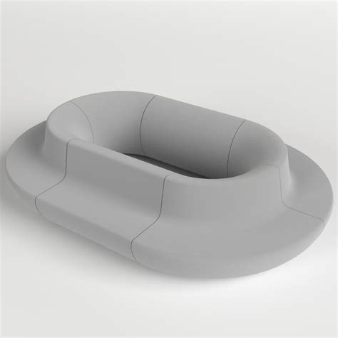 The oval sofa is a comfort item in build mode. oval couch sofa 3d fbx
