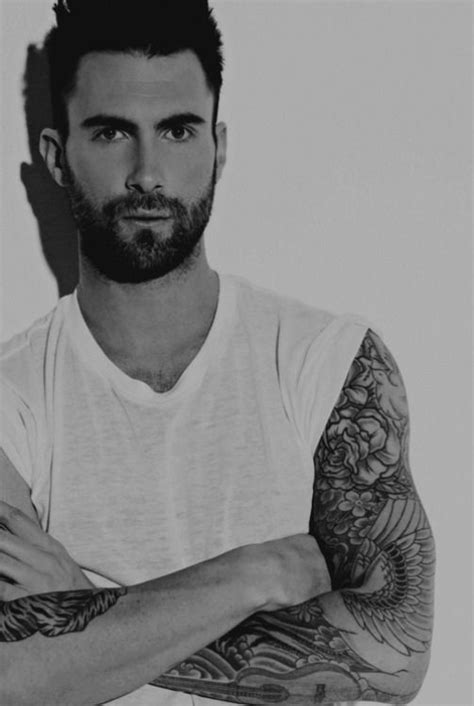Adam levine adam levine first revealed his tattooed torso to the world in maroon 5's 2011 video for moves like jagger. Pin by Jennifer Childers on Swoon. | Adam levine, Adam levine tattoos, Beautiful people