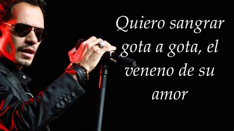 Marc Anthony - La Copa Rota (lyrics/letras) ᴴᴰ | Marc anthony, Anthony, Lyrics
