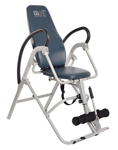 Simply buckle up and tighten the belt accordingly. Stamina Products InLine Inversion Chair # ...