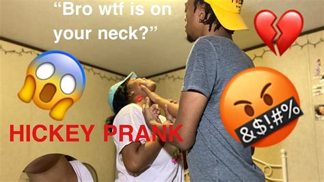 Great for a good laugh. Hickey Prank On Boyfriend 🤯💋🤣 - YouTube