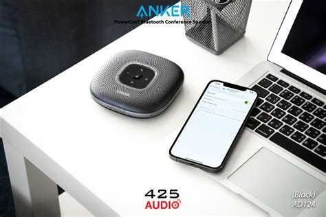 Anker PowerConf Bluetooth Conference Speaker ลำโพงประชุมงาน ไมค์ 6 ตัว ...