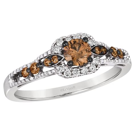 Le Vian Ring featuring Chocolate Diamonds, Nude Diamonds set in 14K 