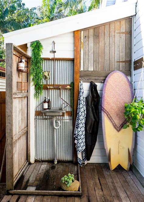 The best outdoor showers also take advantage of the natural beauty of the surroundings. The Beach House | Beach house interior, Beach house decor ...