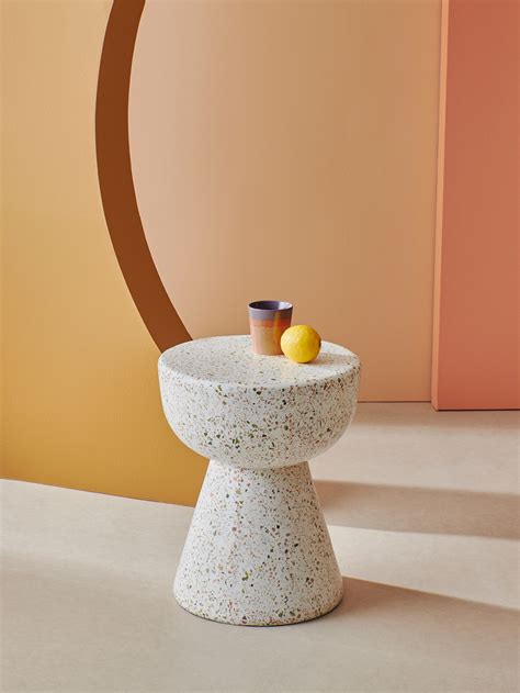 A dutch brand with original, pure and modern designs. HK Living - Terrazzo side table - The Garden Store