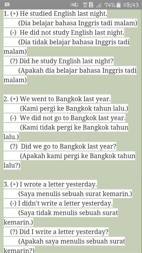 Rumus simple past tense kalimat verbal. Contoh Future Perfect Tense Positif Negatif Interogatif ...