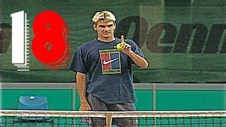 Roger federer's footwork in asmr, you'll want headphones for this. Young Roger Federer Was Absolutely Insane (18 & 19 Years ...