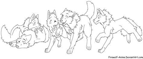 Feel free to print and color from the best 40+ anime puppy coloring pages at getcolorings.com. coloring pages anime wolfs | book on handwriting , glowing ...