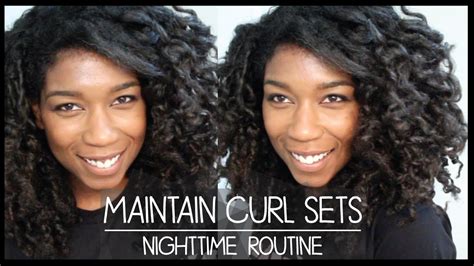 Your hair will come out much more shiny and smooth. Maintain Rod Sets! Effortless 2nd Day Curls on Natural ...