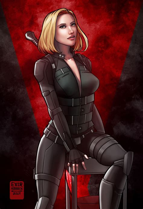 What do you think of her original design? Black Widow, Avengers Infinity War / Endgame by EverHobbes ...