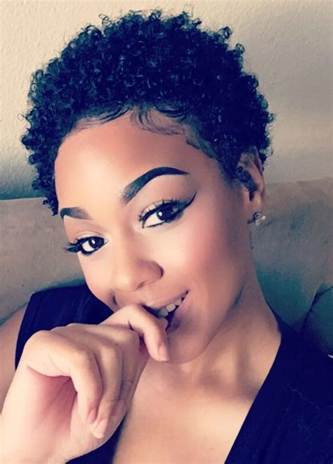 Sometimes, women with natural hair, no matter their hair length, experience hair loss around their hairline from tight hairstyles. Fabulous TWA Hairstyles Inspiration for Short Natural Hair