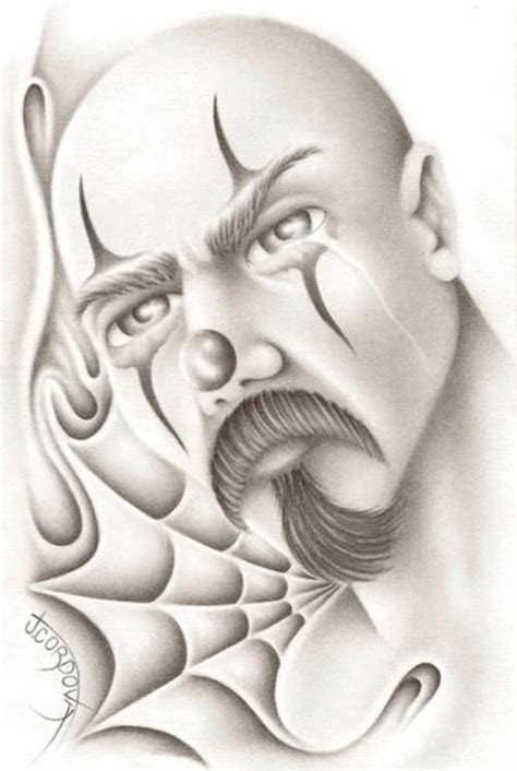 Gangster graffiti drawings drawing characters gangsta sketches skull thug cholo street eye easy clipart cool draw bandana sticker pencil character. chicano art I'm going to attempt to draw this out ...
