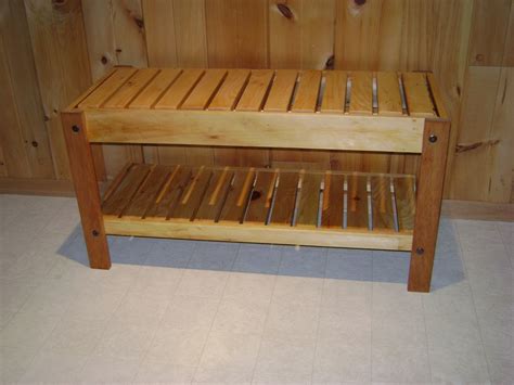 It would have to be a small bench of course but that. Huffin & Puffin Plans & Projects: Bathroom, Bedroom ...