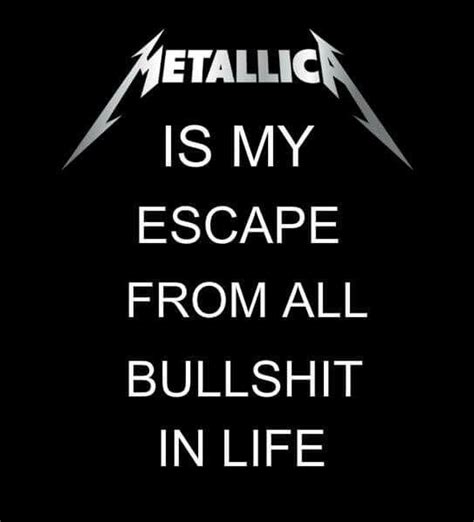 Then it's fun and games you can't see anymor. Most definitely! | Metallica | Band quotes, Metallica ...