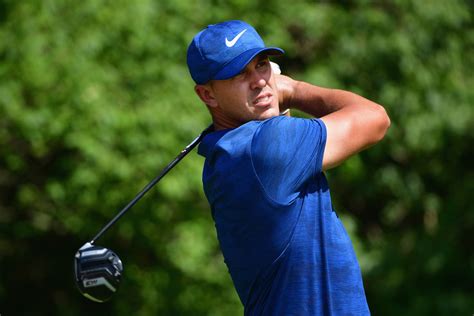 Brooks koepka of the united states waits in the first fairway with his caddie ricky elliottduring the first round of the 2015 masters. Brooks-Koepka-Cracked-driver | National Club Golfer