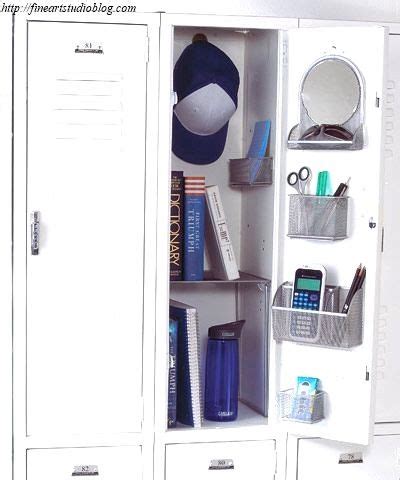 Shop these practical (and pretty) locker decorations that add both structure and style to your space. 37 Awesome Boys Locker Ideas Scheme | Middle school organization, School locker organization ...