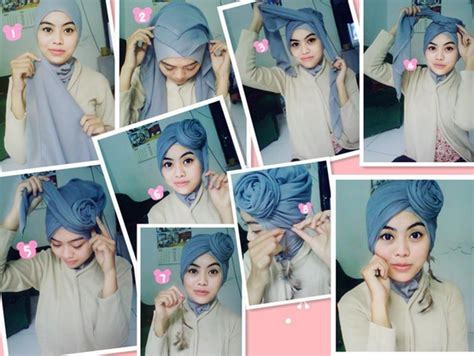 Get inspired by our community of talented artists. Contoh Gambar Tutorial Hijab Modern Dan Mudah | New Tutorial Hijab | Hidschab, Turban, Feminin