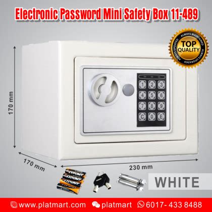 A yearly rental fee and a key will provide you great peace of mind if safe deposit boxes are kept at another branch, find out the nearest location and contact them. PlatMart -Home Electronic Password Mini Safety Box Safe ...