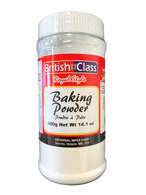 When baking powder comes in contact with a liquid, it releases carbon dioxide bubbles, which. Baking Powder - 400g