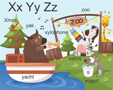 Die endung des alphabets ist auch als endung von domains unschlagbar: alphabet xyz lettre noël, xylophone, yak, yacht, yaourt ...