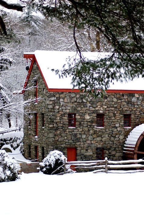 475 boston post road, sudbury ma 01776 phone number:(978). Grist Mill, Sudbury, MA | Winter scenery, Stone houses ...