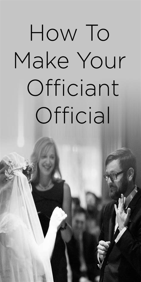 As ministerial registration is done at the county level, the application fee and registration requirements vary. How to find the Perfect Wedding Officiant - WeddingMix Blog
