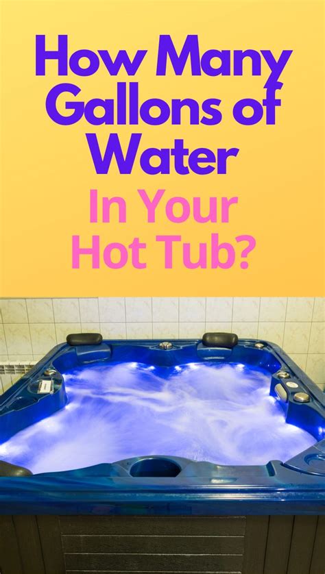 My problem is that everything for drip irrigation systems seem to measure in gallons or liters per hour. How Many Gallons of Water in a Hot Tub? | Hot tub, Tub ...