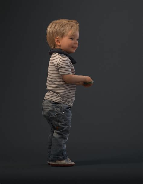 Finding cute little boy haircuts for your toddler shouldn't be hard. 00022Pepijn006 Cute Toddler Boy 3D Model 3D Model MAX OBJ ...