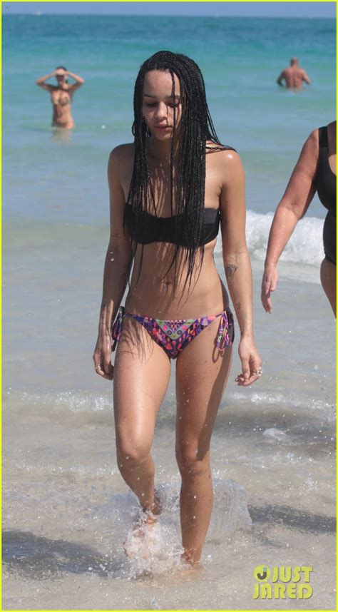 Just play along and repeat the flirting, teasing, touching and reaching out to body parts now and then for as long as both of you enjoy it. Zoe Kravitz Shows Off Her Amazing Bikini Body in Miami ...