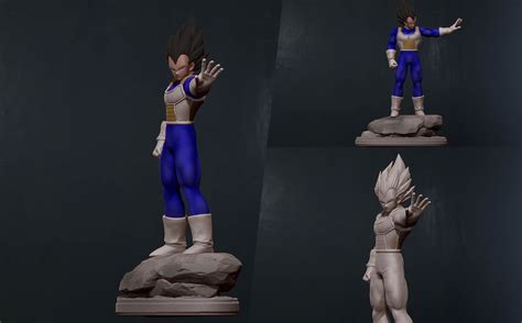 Discover our selection of 3d files related to the dragon ball universe that can be perfectly printed in 3d to decorate your office or room. vegeta - dragon ball 3d print figurine 3D model 3D ...