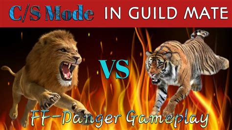 Garena free fire mod game is really popular shooting action mod game. Dangerous Gameplay In Free Fire_CS MODE। TIGER vs LION ...