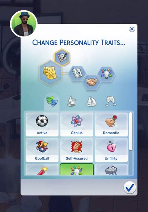 The easiest way to change traits in the sims 4 is to use a simple cheat, which works whether you're playing on pc, or mac. Change Sims Name and Traits - Crinrict's Sims 4 Help Blog