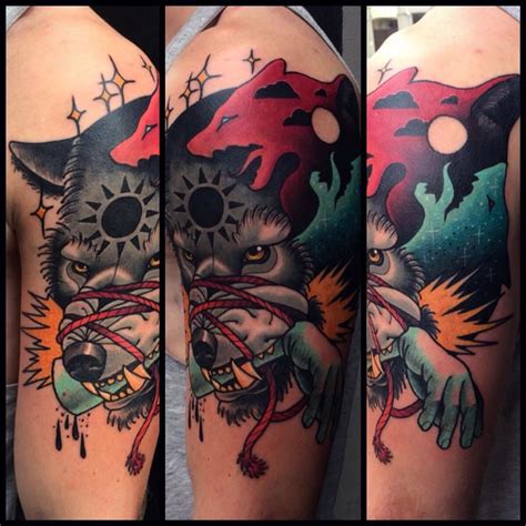 Chandler is absolutely covered in tattoos. 10 Fascinating Norse Mythology Tattoos | Norse tattoo ...
