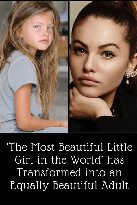 However, she has now transformed into a full time model and actress. 'The Most Beautiful Little Girl in the World' Has ...