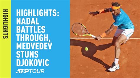 Please note that you can enjoy your viewing of the live streaming: Highlights: Nadal Battles Through, Medvedev Stuns Djokovic ...