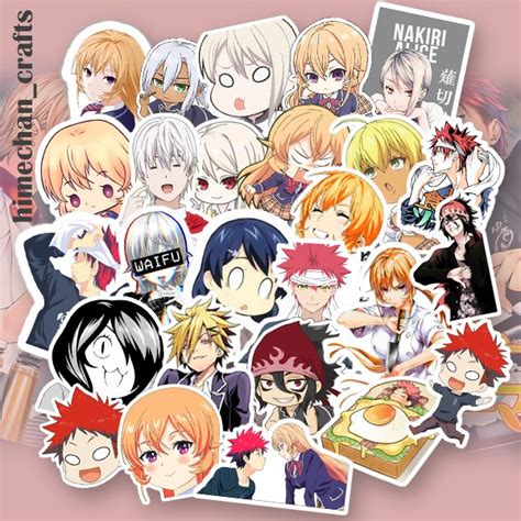 Especially alice with her snow white skin and perfect body. Anime Sticker Food Wars Shokugeki No Som Stickers for ...