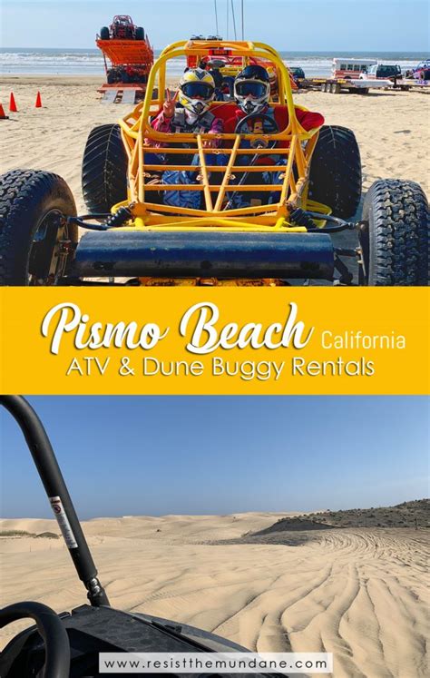 It's famous for its pismo clams that were once so plentiful in the sand that they were harvested with plows. Pismo Beach ATV Rentals and Dune Buggy Activities - Resist ...