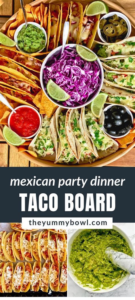 Casanova fish tacos consistently delivers delicious tacos to highly satisfied customers at a competitive rate. Easy Taco Dinner Party Board (with 2 different taco ...