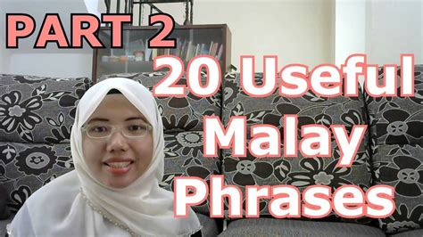 Information and translations of malay in the most comprehensive dictionary definitions resource on the web. LEARN MALAY 109-20 Useful Malay Phrases 2 - YouTube
