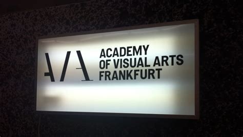 Academy of visual arts frankfurt. Academy of Visual Arts Frankfurt - 74 Bewertungen zum Studium