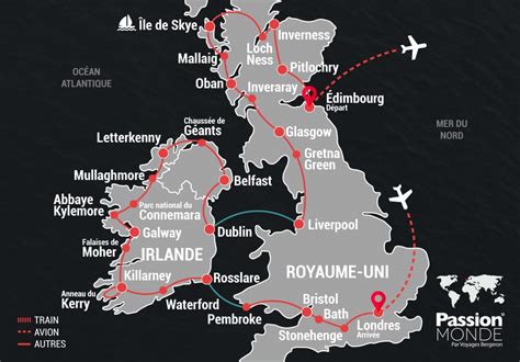 Industrial map of the british islands. Passion Angleterre, Irlande et Écosse - 13 septembre au 4 ...