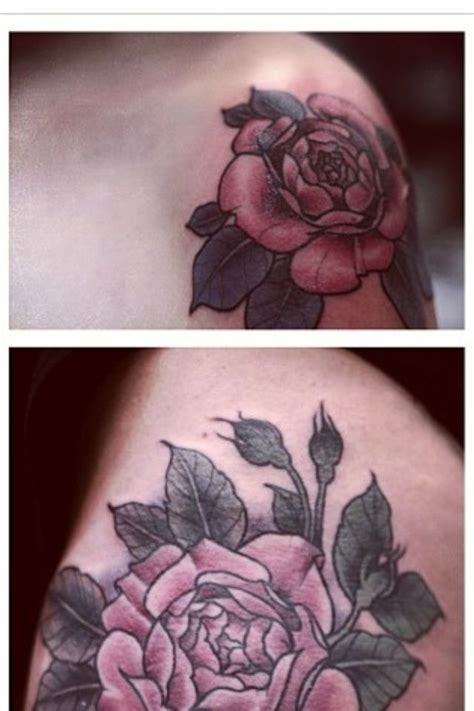 Maybe you would like to learn more about one of these? Alice Carrier - rose as shoulder cap | Inspirational tattoos, Wonderland tattoo