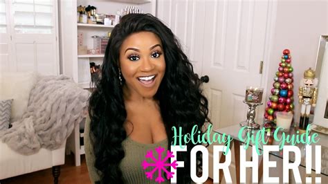 First one, the gift guide for her! 2016 Holiday Gift Guide for HER!! - YouTube